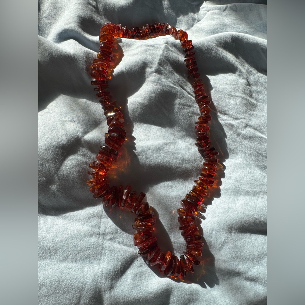 Genuine Vintage Baltic Amber Necklace - Picture 3 of 9